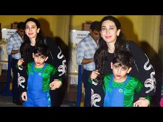 Karishma Kapoor's Son Kiaan Looks Exactly Like Karishma - Ditto Copy