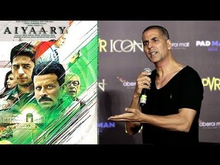 Akshay Kumar's BEST Reply On Padman Clashing With Sidharth Malhotra's Aiyaary