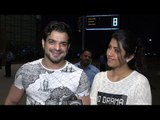 Yeh Hai Mohabbatein Tv Actor Raman (Karan Patel) Spotted At Airport With Wife