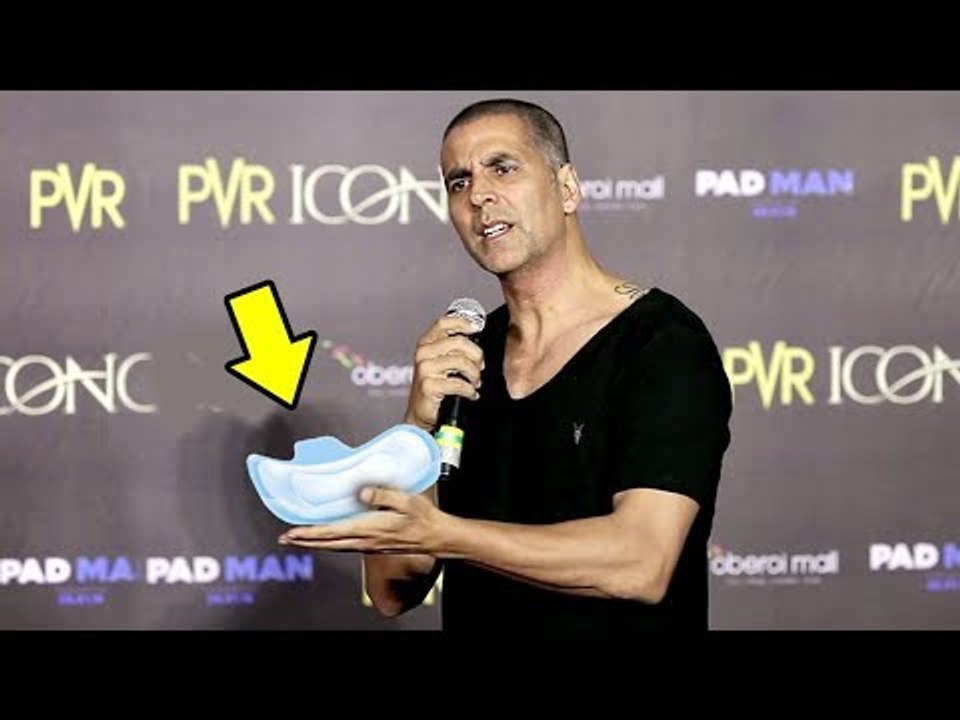 Akshay Kumar's Most INSPIRATIONAL Speech On Sanitary Pads At Padman Event Will Make U Salute Him