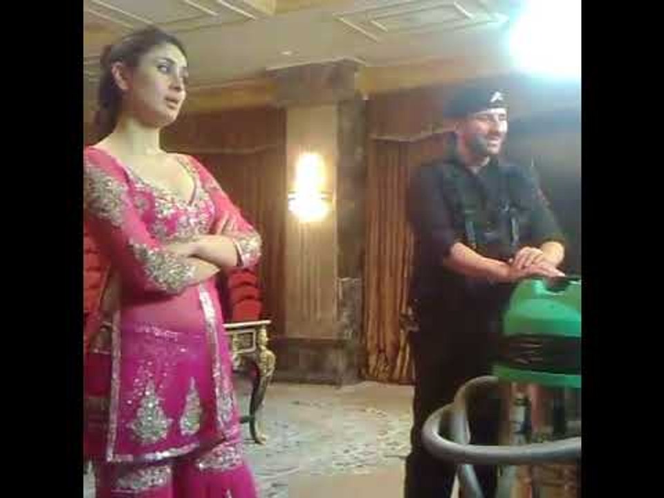 Kareena Kapoor Shooting With Saif Ali Khan For Agent Vinod LEAKED