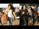 Jhanvi Kapoor SPOTTED 1st Time Publicly With Sister Khushi After Sridevi's Demise At Mumbai Airport