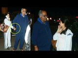 Sridevi's SAD Daughter Jhanvi Kapoor Gets EMOTIONAL As Boney Kapoor Comes To Drop Her Off At Airport