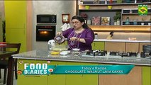 Chocolate  Walnut Lava Cakes Recipe by Chef Zarnak Sidhwa 4 February 2019