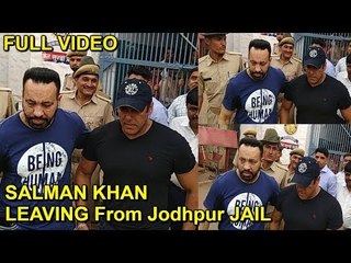 Video herunterladen: Salman Khan WALKS OUT Of Jodhpur Jail FULL VIDEO | Salman Khan Gets BAIL | Salman Blackbuck Case