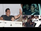 Salman Khan FINALLY Reaches His Home After Getting FREE From Jodhpur JAIL | Salman Khan Gets BAIL