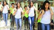 Jhanvi Kapoor SPOTTED With Her Friend At Kitchen Garden In Bandra