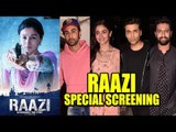 RAAZI Movie Special Screening | Alia Bhatt, Ranbir Kapoor, Karan Johar, Vicky Kaushal