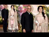 Juhi Chawla With Husband Jay Mehta At Sonam kapoor & Anand Ahuja's Wedding Reception