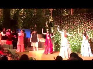 Mukesh Ambani With Family CHEERS Daughter Isha Ambani & Shloka Mehta (Future Daughter In Law) DANCE