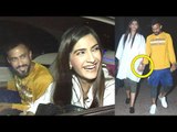 Sonam Kapoor With Hubby Anand Ahuja On A DINNER Date | Sonam Kapoor & Anand Ahuja's Happy Moments