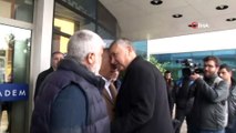 Fatih Terim, babası Talat Terim'in hayatını kaybettiğini hastaneye geldi