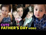 Karan Johar's CUTE Moment With ADORABLE Kids YASH & ROOHI Celebrating Father's Day |Must Watch VIDEO