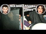 Priyanka Chopra & Boyfriend Nick Jonas HIDE Their Faces As They Arrives At Mumbai Airport