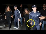 Priyanka Chopra With Boyfriend Nick Jonas LEAVES For LONDON  Spotted At Mumbai Airport