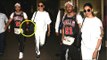 LOVE BIRD Ranveer Singh  & Deepika Padukone Walk by Hand In Hand | SPOTTED At Mumbai Airport