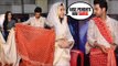Shraddha Kapoor TEACHING Rajkumar Rao HOW TO WEAR SAREE | Stree Movie Promotions