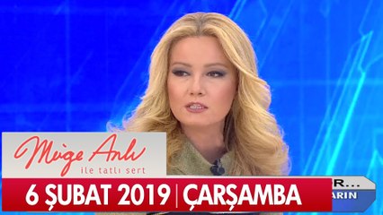 Müge Anlı ile Tatlı Sert 6 Şubat  2019 Çarşamba  - Tek Parça