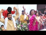 Shilpa Shetty Dances Along Husband & Son During Visarjan Of Her Ganapati I Ganesh Utsav 2018