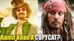 Aamir Khan COPYING Johnny Depp? Thugs Of Hindostan LOOK COPIED