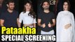 Bollywood Celebs At PATAAKHA Movie Special Screening | Aamir Khan, Fatima Sana Shaikh And Many More