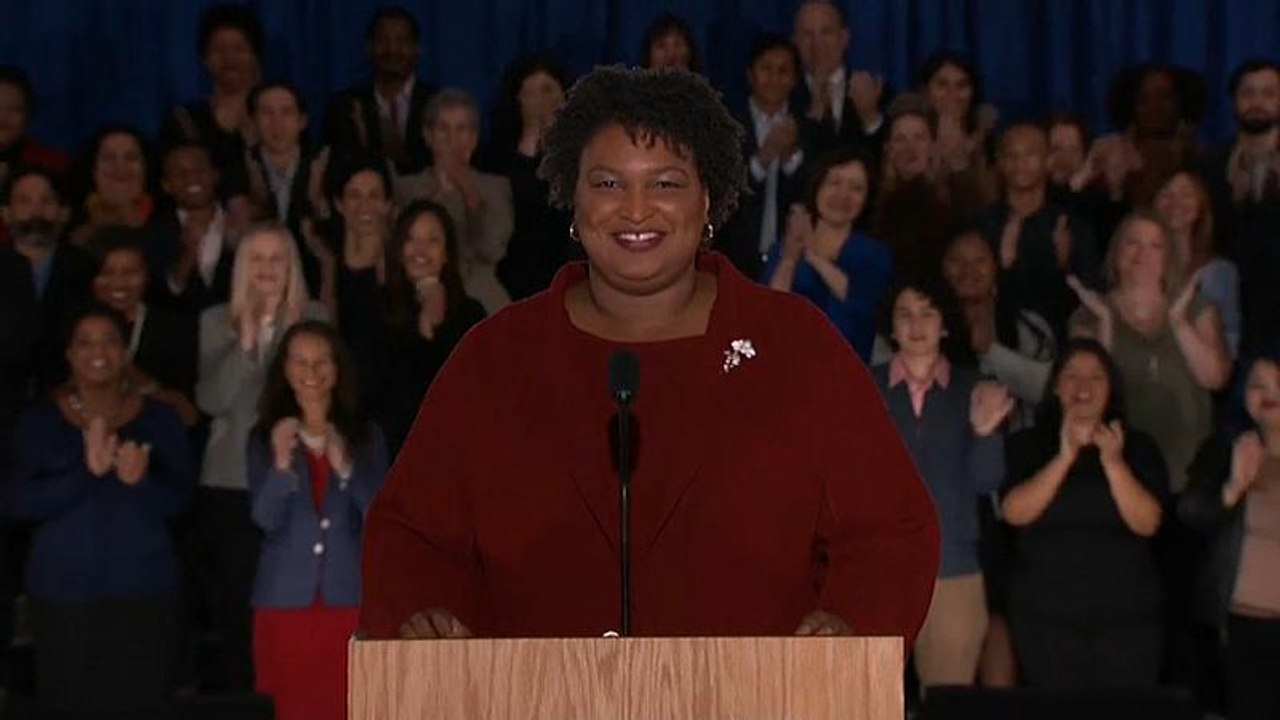 'Shutdown war ein Trick des Präsidenten': Stacey Abrams, die demokratische Antwort auf Trump