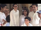 SHAME ON BOLLYWOOD | Karisma, Karan, Aamir, Rani LAUGHING at Krishna Raj Kapoor's Prayer Meet