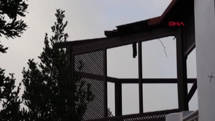 Muğla Fırtına Bodrum'a Zarar Verdi