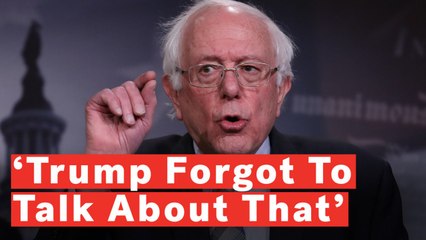 Sen. Bernie Sanders Blasts Trump For Not Mentioning Climate Change Once In SOTU Address