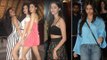 SRK's Daughter Suhana Khan PARTIES with Bday Girl Ananya Pandey & Shanaya Kapoor