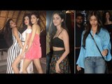SRK's Daughter Suhana Khan PARTIES with Bday Girl Ananya Pandey & Shanaya Kapoor
