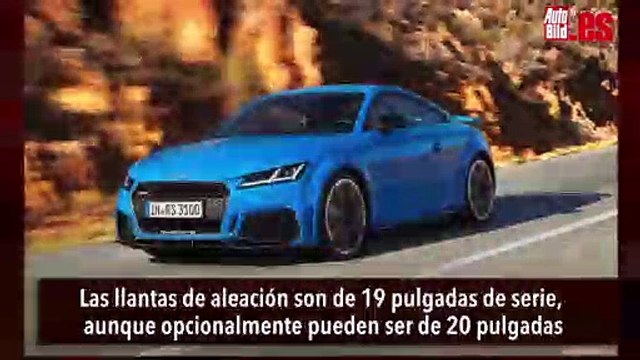 VÍDEO: Así es el nuevo Audi TT RS coupé 2019