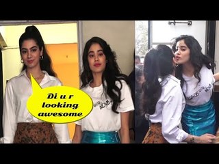 LOVE BONDING Between Jhanvi Kapoor & Khushi Kapoor | Spotted at Bff With Vogue Season 3