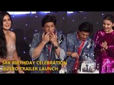 SRK CELEBRATES Birthday at ZERO Trailer Launch Event | Shahrukh Khan 53rd Birthday Celebration