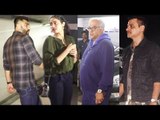 Arjun Kapoor IGNORES Jahnvi Kapoor & Boney Kapoor at Sanjay Kapoor Birthday Party