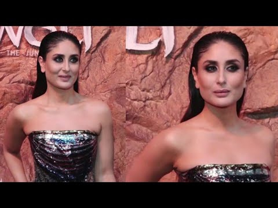 Kareena Kapoor LOOKS STUNNING at Netflix Mowgli World Premier | Mowgli Legend of the Jungle