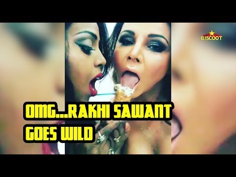 OMG RAKHI SAWANT GOES WILD OVER A ICE CREAM WITH HER FRIEND