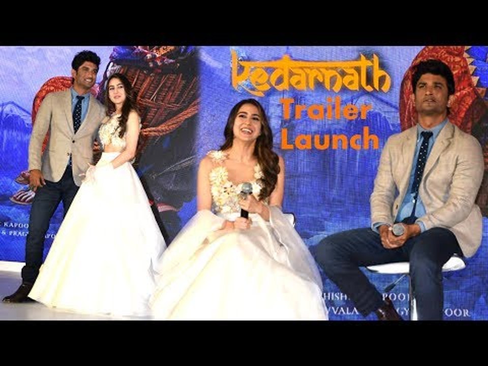Kedarnath Movie Trailer Launch Full Video HD | Sara Ali Khan, Sushant Singh Rajput, Abhishek Kapoor