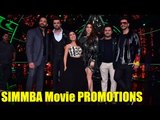 Ranveer Kapoor & Sara Ali Khan Promotes SIMMBA Movie On the Sets Of Indian Idol