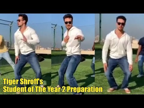 Tiger Shroff's HARDC0RE MOVES | Student of The Year 2 | Tiger Shroff's Amazing Dance Moves