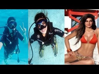 OMG Kriti Sanon Daring UNDERWATER SWIMMING @ Maldives