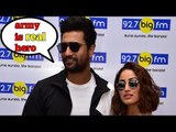 YAMI GAUTAM & VICKY KAUSHAL PROMOTING MOVIE URI AT BIG FM OFFICE