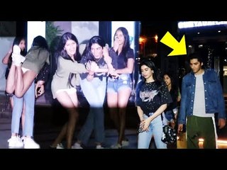STAR KIDS DRUNK Khushi Kapoor MASTI with MYSTERY BOY and BFF Ishaan Khattar