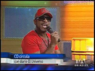 Aldo Ranks visitó el "lindo canal"