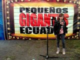 Así se realiza un casting de canto en Pequeños Gigantes Ecuador (VIDEO)
