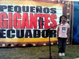 Así se realiza una audición de carisma en Pequeños Gigantes Ecuador