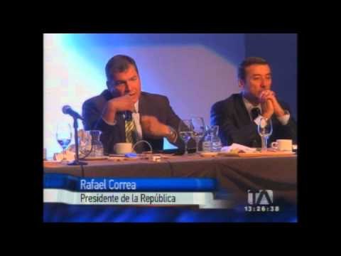 reunion correa empresarios