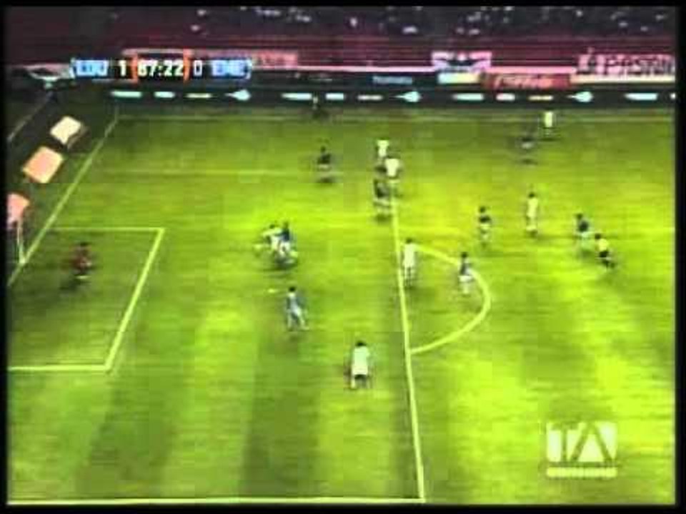 Liga de Quito 1 - 0 Emelec, fecha 13 Campeonato ecuatoriano de fútbol 28/09/2012