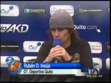 Insúa afirma que Deportivo Quito saldrá de la crisis
