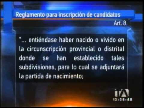Cambia el modo de elegir Asambleístas en tres provincias